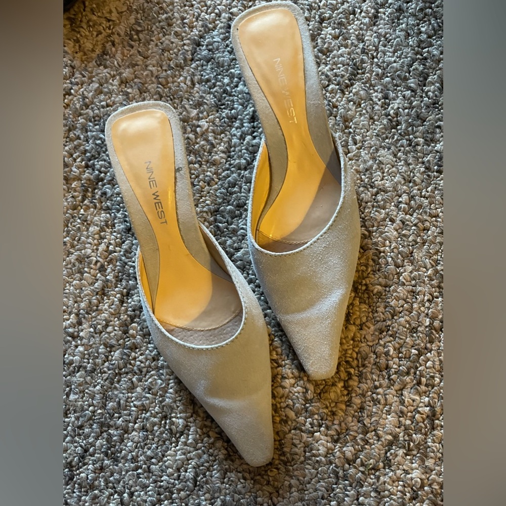 Nine West kitten heels